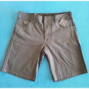 Kuhl Free Radikl Shorts Men's Size 36 Olive Green 10" Outdoor Hiking 5068 NWT